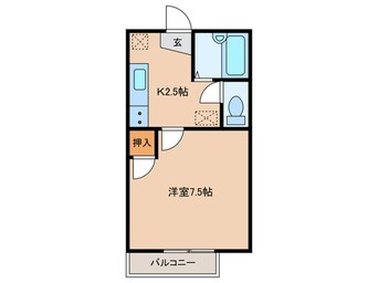 間取図 グリーンヒルズ