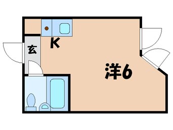 間取図 プレスイン六番町