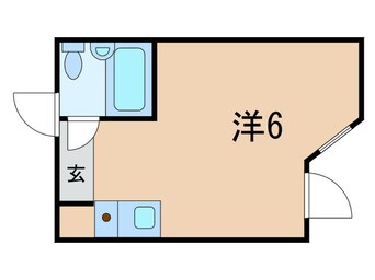 間取図 プレスイン六番町