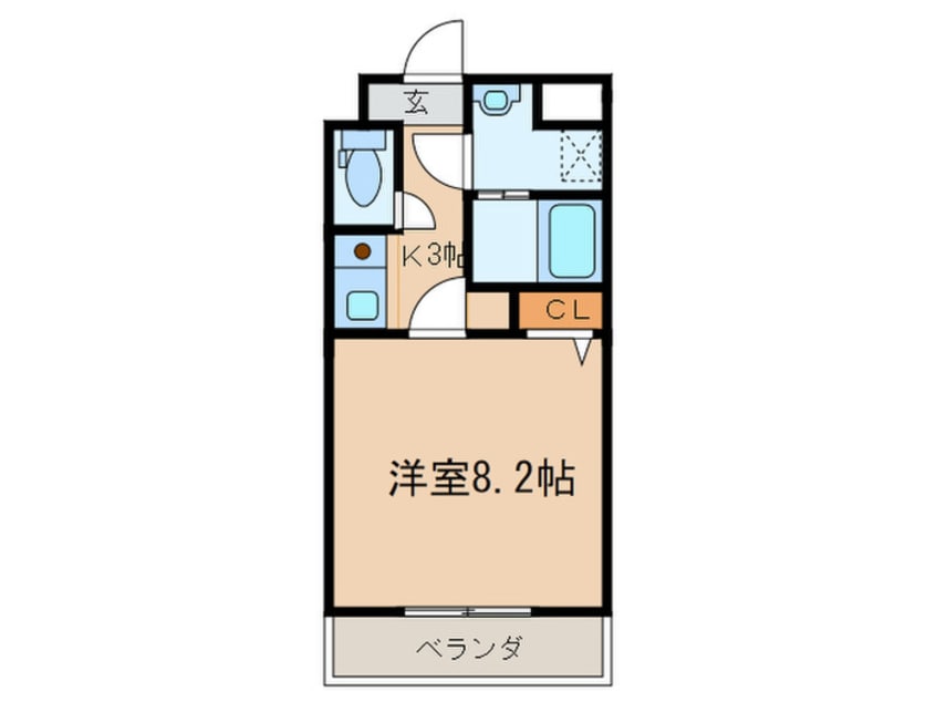 間取図 神領ステ－ションビル