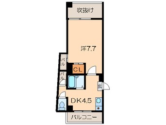 間取図 ＡＭＯＵＲ名駅
