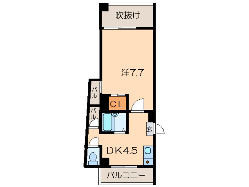 間取図 ＡＭＯＵＲ名駅