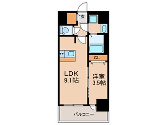 間取図 プレサンス葵デュリス