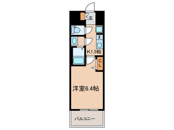 間取図 プレサンスＴＨＥ新栄