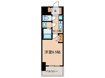 間取図 プレサンスＴＨＥ新栄