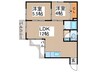 マンションオックス 2LDKの間取り