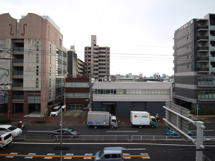 室内からの展望 Ｂｒａｖｅ亀島本陣