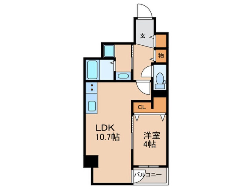 間取図 White Lord 錦