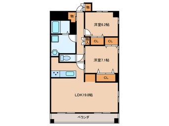 間取図 フロイデ 一宮
