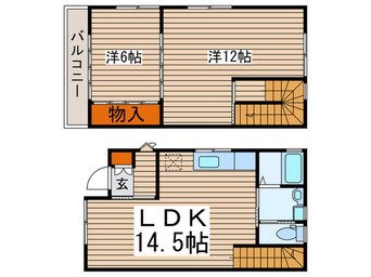 間取図 駈上ツイン