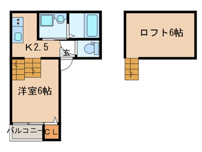 間取図 グラン・ルーチェ