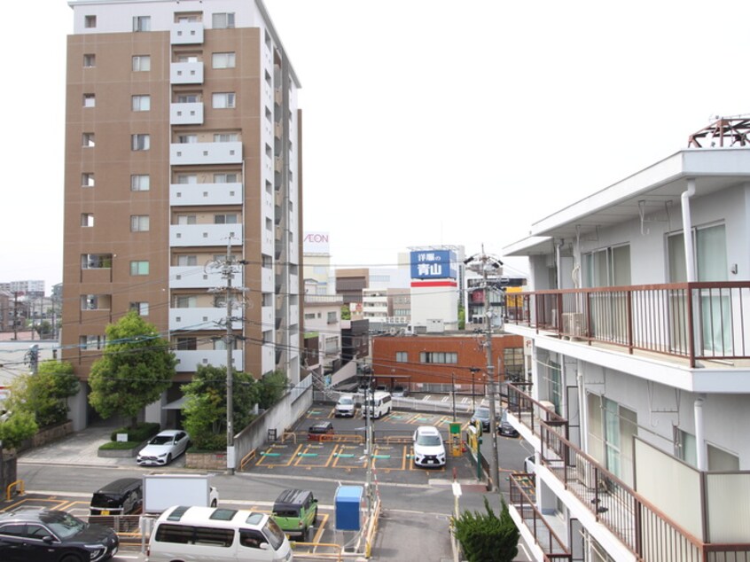 室内からの展望 大島ビル