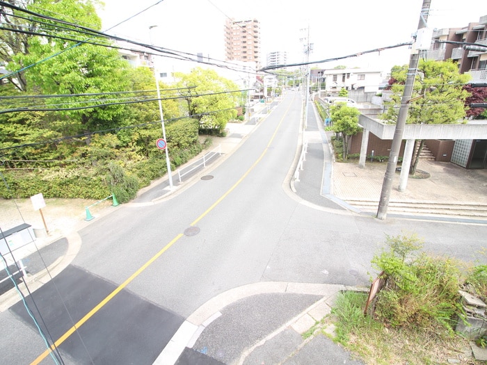 室内からの展望 大島ビル