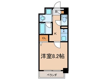 間取図 パークハイム日比野