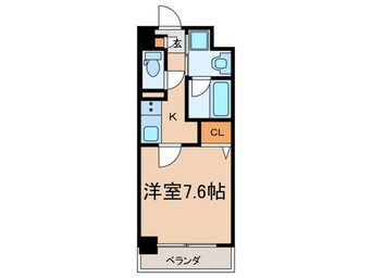 間取図 パークハイム日比野