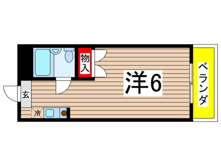 間取図 ア－クスハイツビル