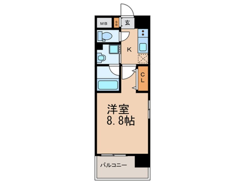 間取図 エスペランサ上前津