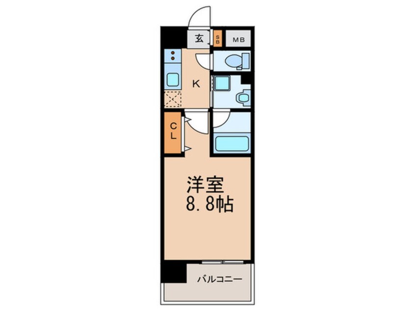 間取図 エスペランサ上前津