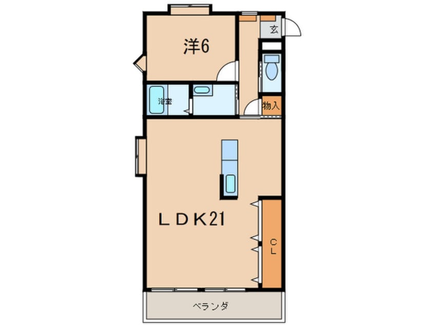 間取図 鈴香ハイツ