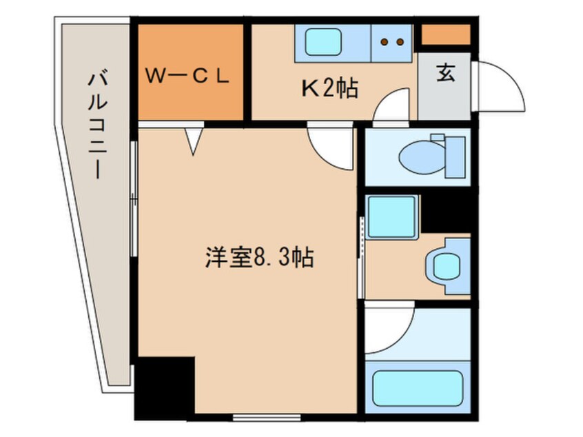 間取図 ヴィラエーデル豊田駅前