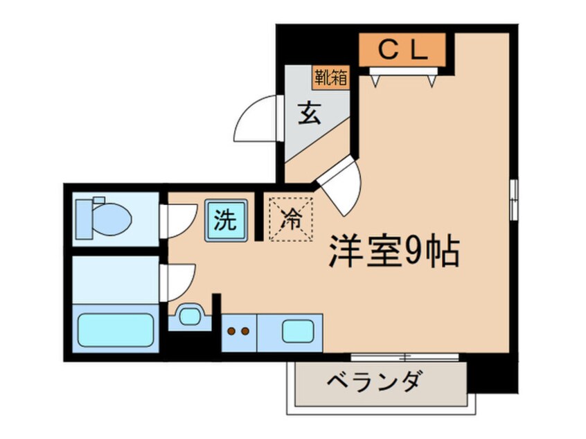 間取図 ウィングコート徳川