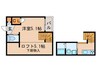 カーサ９名駅 1Rの間取り