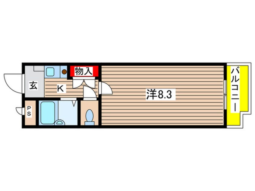 間取図 ユング桜山