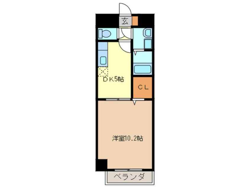 間取図 soleil　Honjin