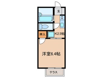 間取図 グランドール佐久間