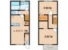 DREAM　RESIDENCE　田代町 2LDKの間取り