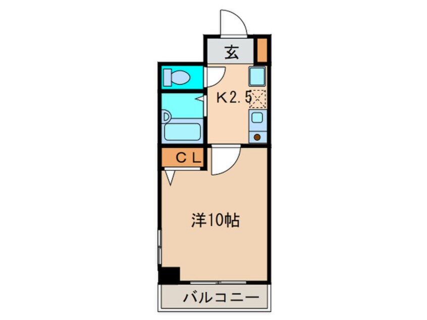 間取図 プリミエ－ル羽根