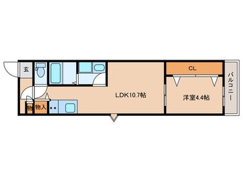 間取図 LECOCON一宮