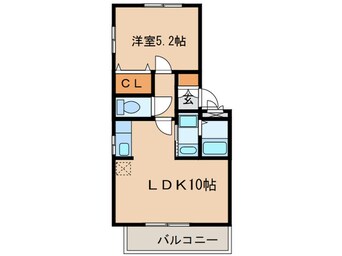 間取図 セゾン平出