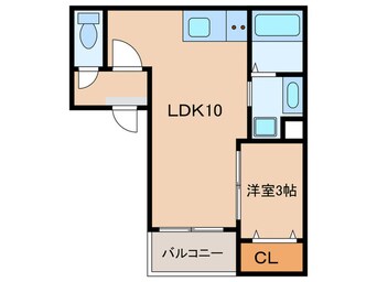 間取図 Warren shibataⅠ