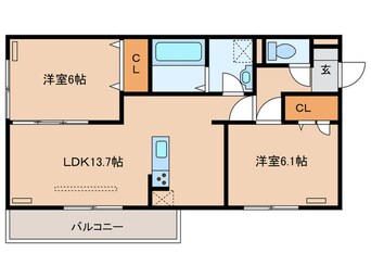 間取図 カーサ・カルーナ