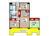 パ－ルコ－ト 3LDKの間取り