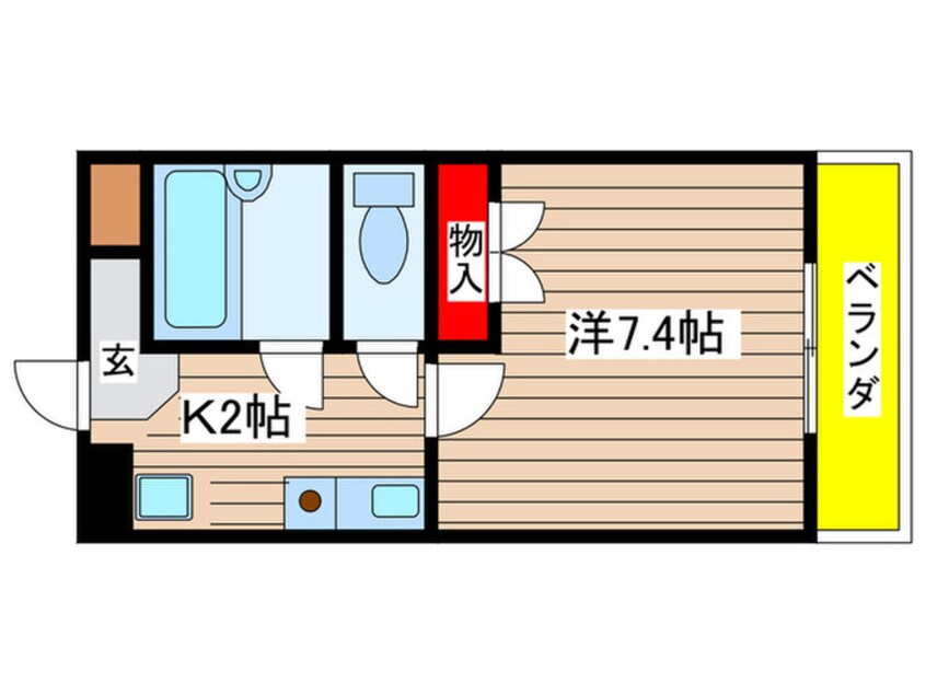 間取図 メゾンみゆき