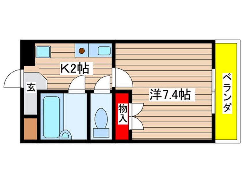 間取図 メゾンみゆき