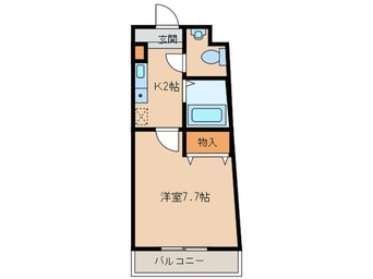 間取図 セラヴィ坂崎