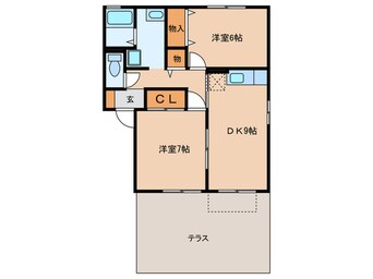 間取図 レジデンス大岡