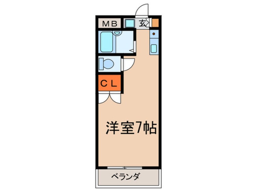 間取図 ドミール・Ｓ・Ｋ