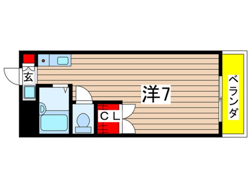 間取図 ドミール・Ｓ・Ｋ