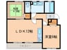 なるみｸﾞﾘ-ﾝｺ-ﾎﾟ4号棟 2LDKの間取り
