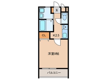 間取図 Westヴィラ