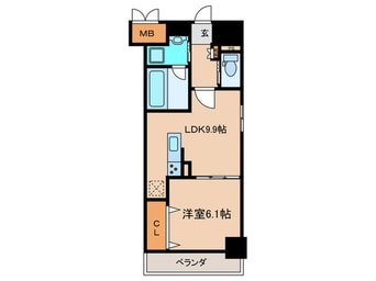 間取図 ファミールプライム