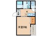 シンフォニア八田 1Kの間取り
