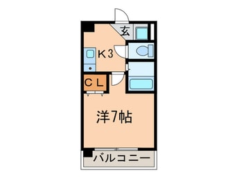 間取図 パークフラッツ金山