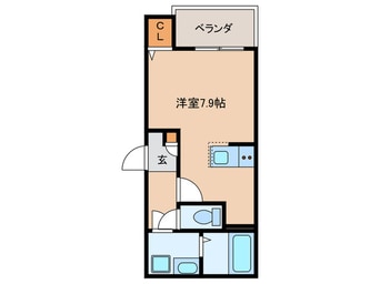 間取図 Calm庄内通