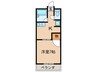 CASA GRAZIA 1Kの間取り