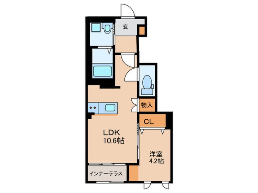 間取図 ダイアンサスⅢ